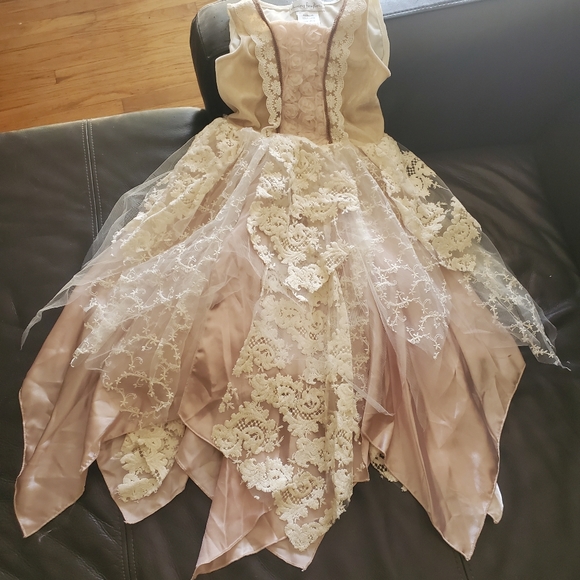 GUC Chasing Fireflies Vintage Boho Fairy costume (complete) - girls 6 (sm) - Picture 7 of 11